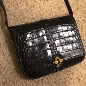 Black banana republic purse